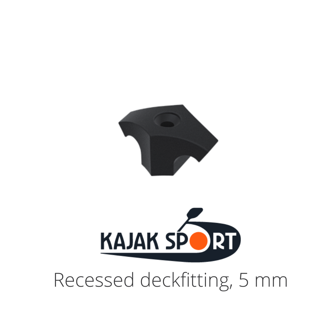 Recessed Deckfitting ø 5 mm, 4 pc