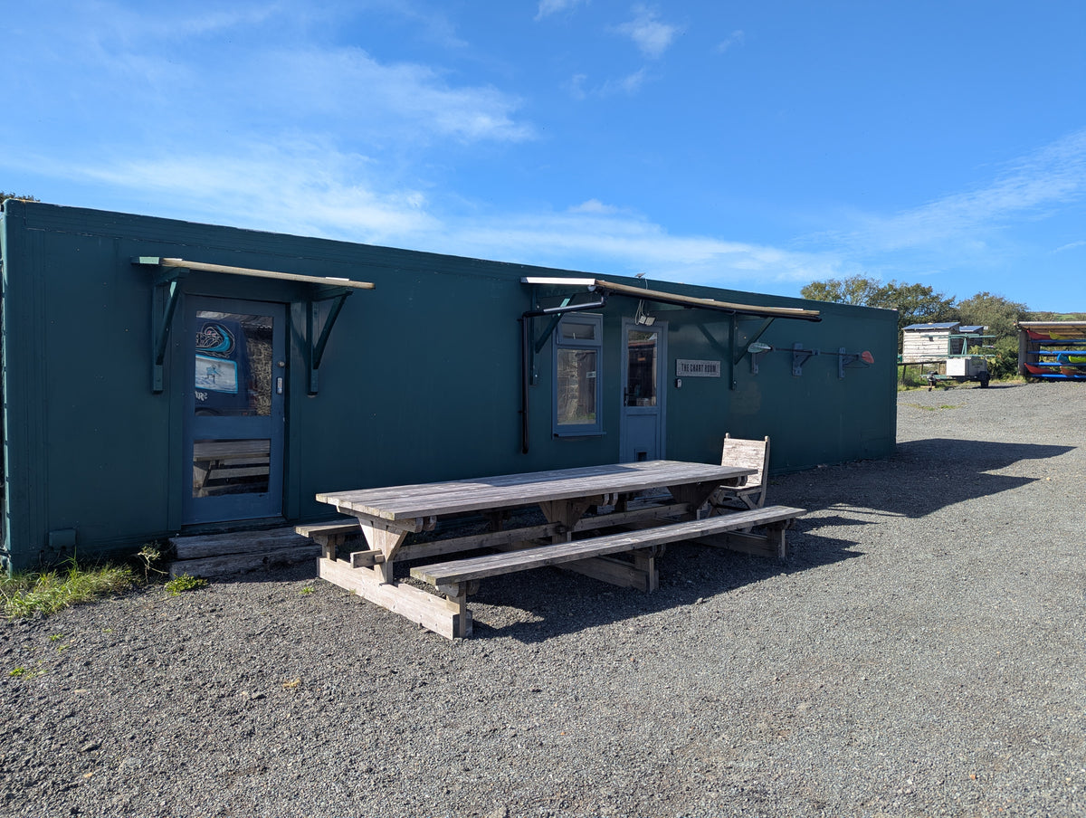 The Sea Kayak Academy base at New Holmus Farm, Pembrokeshire