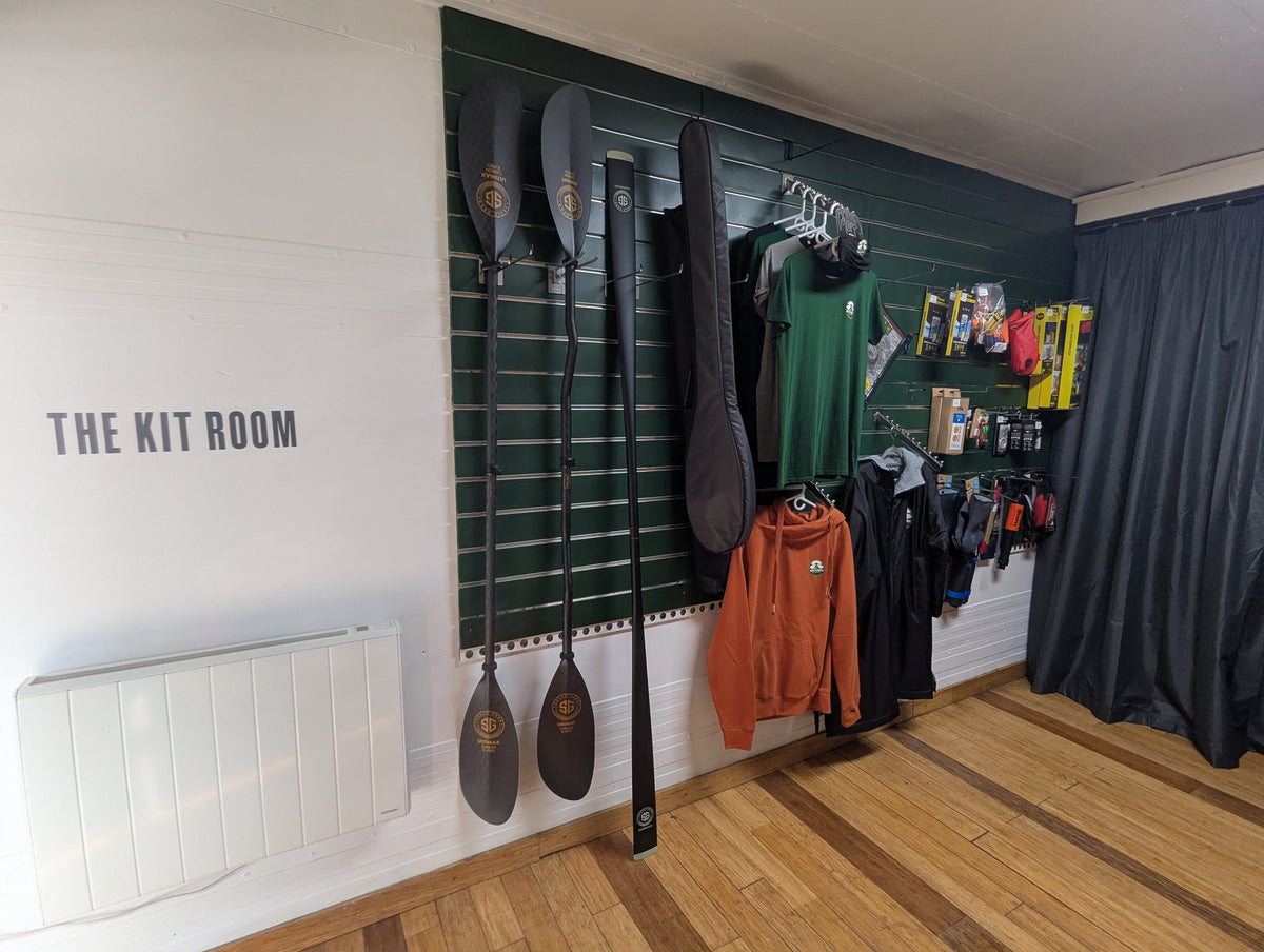 Sea Kayak Academy kit room