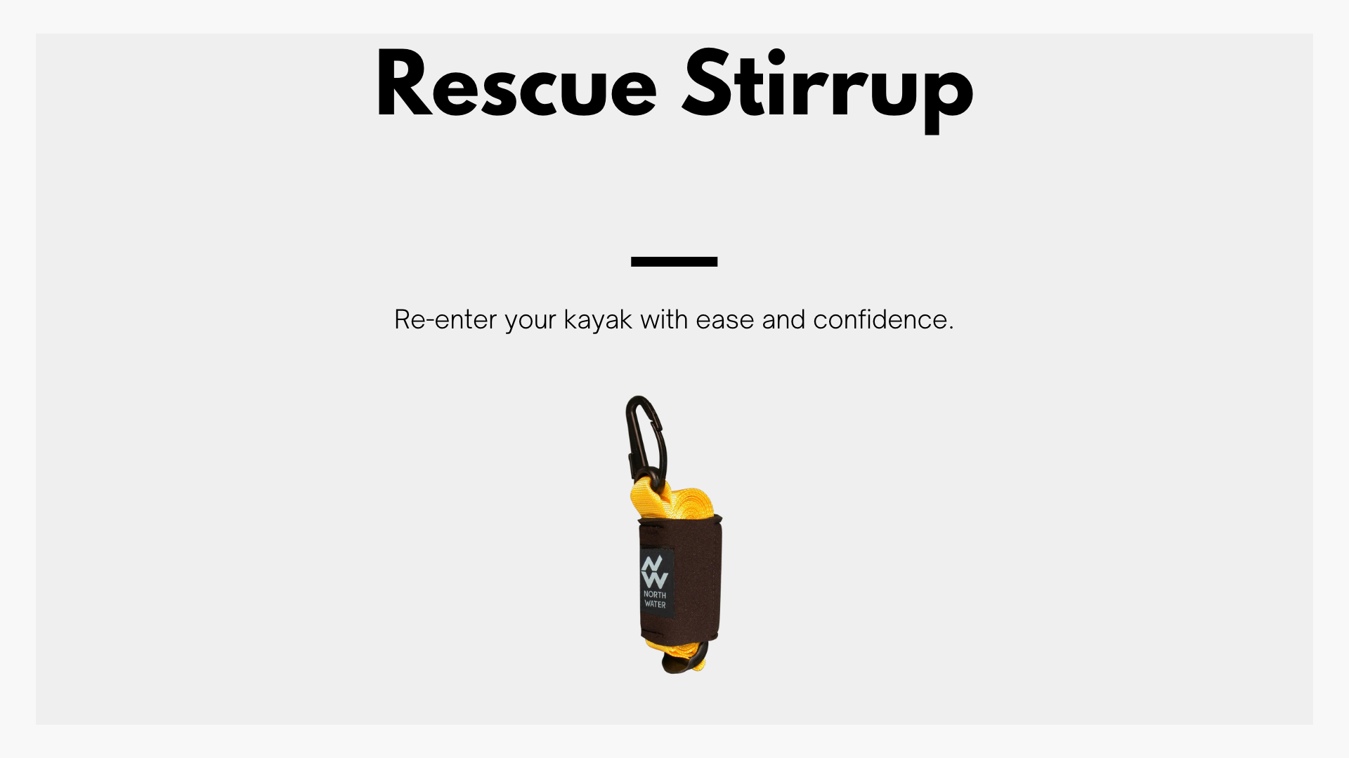 Rescue Stirrup
