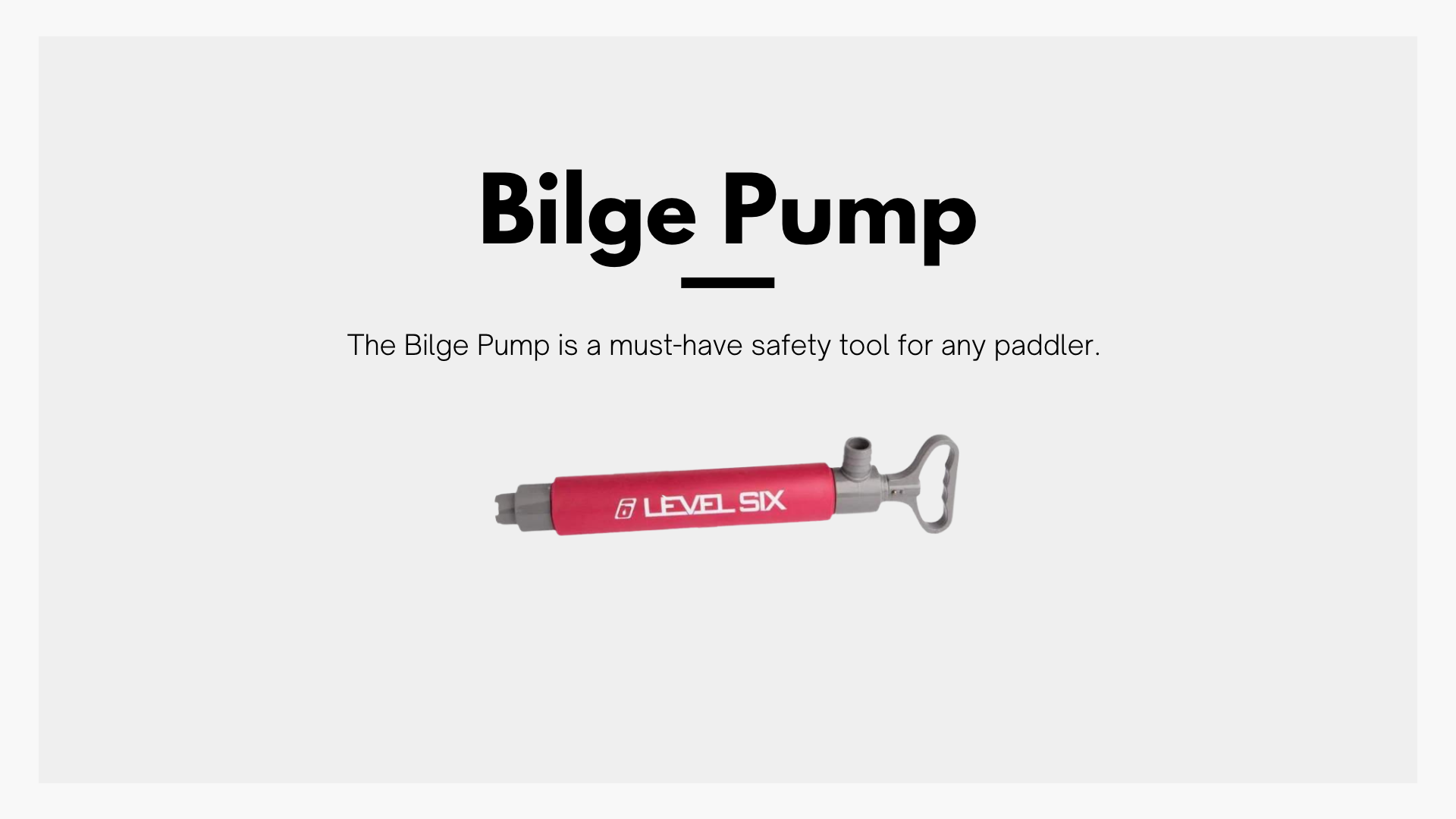 Bilge Pump